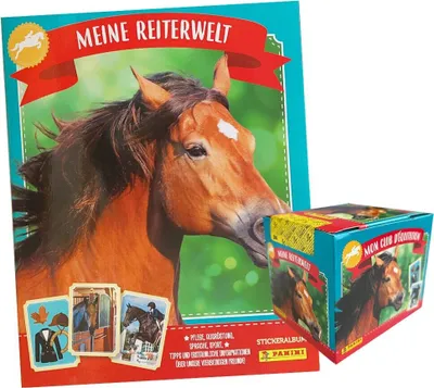 Produktbild von Pferde - Meine Reiterwelt - Sammersticker - 1 Display (36 Tüten) + Sammelalbum
