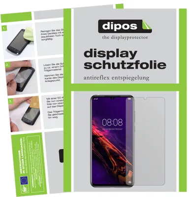 Produktbild von 1x Schutzfolie für Doogee N20 matt Displayschutzfolie Folie Display Schutz dipos