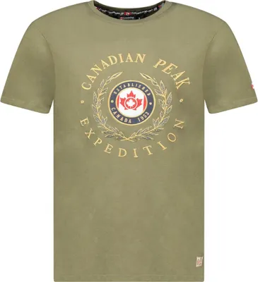 Immagine prodotto di Maglietta Canadian Peak Uomo Verde RBMSZ1228H/CP-KAKI Taglia 2XL
