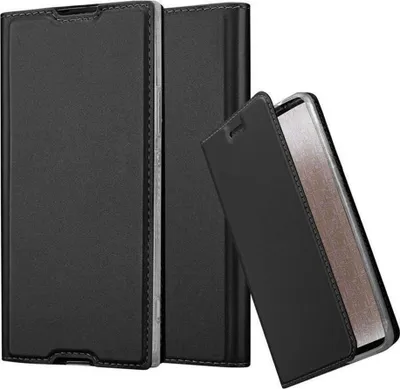 Obrázek produktu pro Cadorabo Pouzdro na mobilní telefon pro Sony Xperia XA1 Protective Case in Black Cover Etui Book Case Booklet