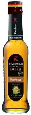 Produktbild von Riemerschmid Bar-Sirup Haselnuss 0,25L - Cocktails Milchshakes (1er Pack)