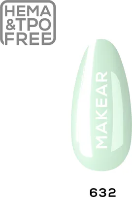 Produktbild von 632 Windflower UV Nagellack 8 ml Makear