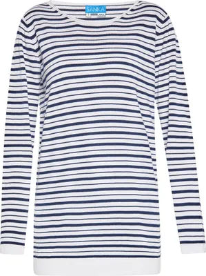 Produktbild von SANIKA damen pullover - weiss marine, XL