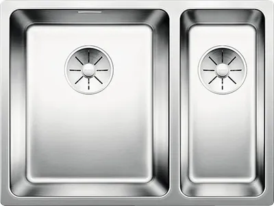 Image de BLANCO ANDANO 340/180-IF Evier à bord plat / Acier inoxydable / Droite / Bouchon