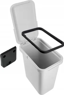 Obrázek produktu pro Závěsný koš na tříděný odpad – odpadkový koš – 12 l – s rukojetí