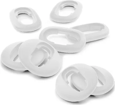 Produktbild von 8 x Silikon Ohrstöpsel Ohrhörer Gummi Tipps Für Samsung Galaxy Buds Live Kopfhörer Ohrhörer in Weiß