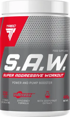 Produktbild von Trec Nutrition S.A.W. (400g) Wildberry - Pre-Workout - Pre-Workout Booster