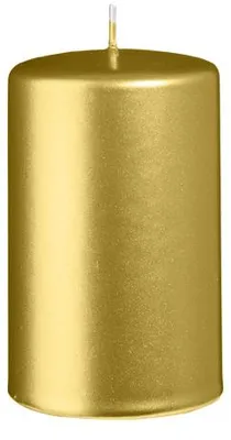 Produktbild von Stumpenkerzen Italiengold 100 x Ø 60 mm, 12 Stück