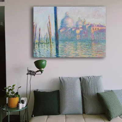 Immagine prodotto di Wallity, 70100MONET029- CLD1162, Quadro colorato, Tela, 70 x 100 cm, 100% tela