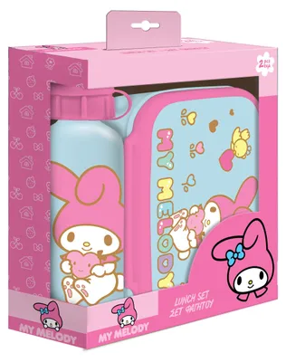 Produktbild von My Melody – Set aus Lunchbox und Aluminiumflasche (500 ml)