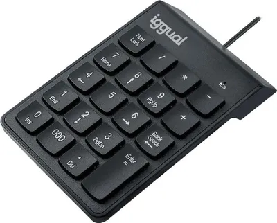Image de Clavier iggual IGG319956 noir