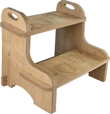Image de Siège pour enfant multifonctionnel en bois – Aide pratique pour les enfants