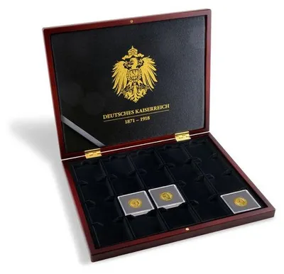 Produktbild von Münzkassette VOLTERRA für 20 QUADRUM-Kapseln „Deutsches Kaiserreich“