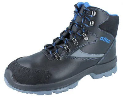 Produktbild von ATLAS alu-tec 735 XP Herren Sicherheitsstiefel S3 schwarz Glattleder - Größe: 42