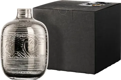 Zdjęcie produktu dla Eisch Vorteilset 2 Stück Vase 481/17 platin im Geschenkkarton GOLDLEAF 77648117 und Geschenk + Spende