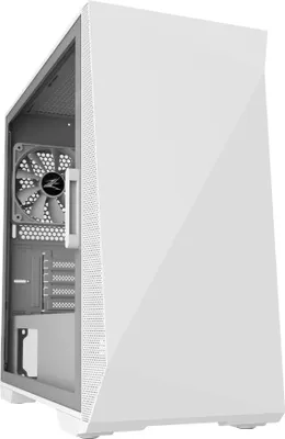 Produktbild von Zalman Z1 Iceberg White - mATX Mid Tower PC Case/Pre-installed fan 2 x 120mm in - Mini Tower - PC - Weiß - micro ATX - Mini-ITX - Kunststoff - Stahl - Gehärtetes Glas - 16 cm