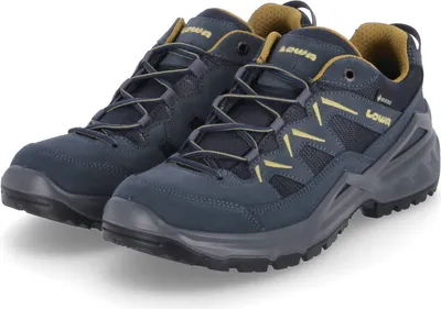 Produktbild von Lowa Outdoorschuhe SIRKOS EVO GTX LO Herren Rauleder Blau Größe: 12