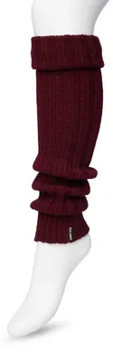 Produktbild von Bonnie Doon Beinstulpen Bordeauxrot Uni Einheitsgröße - Damen und Herren - Stulpen - Beinstulpen - Grobstrick - Wolle - 1 Paar - Warm - Bequem - Dunkelrot - Bordeaux - Modeaccessoire - BE021766.155
