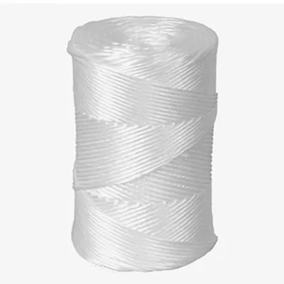Produktbild von 6x Packschnur Kordel Bindfaden PP weiß 1.2mm 600 Meter