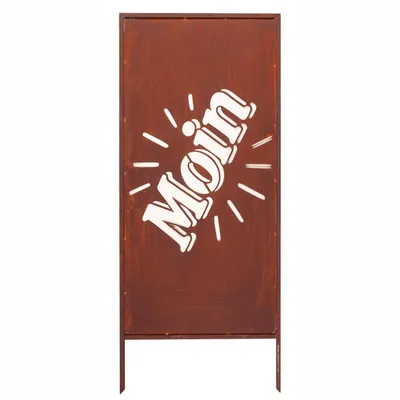 Produktbild von EDELROST SICHTSCHUTZ GARTEN DEKO "MOIN" ver.2 120x50CM DECORATIVE ABDECKUNG ROST