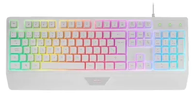 Imagen del producto de Mars Gaming Teclado MK124 Blanco
