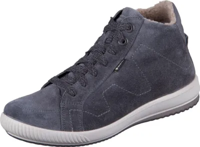 A single gray shoe is shown against a white background.