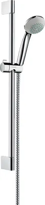 Immagine prodotto di hansgrohe Crometta 85 Ensemble de douche Mono avec barre de douche 65 cm, chromé, 27728000, 27728000