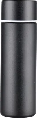 Image de bouteille isolée en acier inoxydable