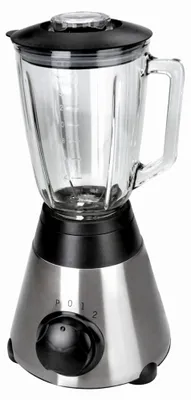 Glaskanne 1,5 L, 500 W, Pulsfunktion, Edelstahlmesser, BPA-frei
