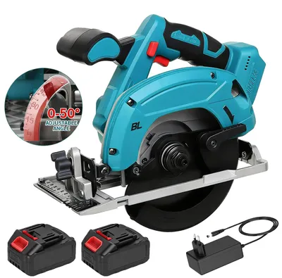 Produktbild von Kreissäge, Vielseitiges Schneiden, Leichtes Design, 2 Batterien