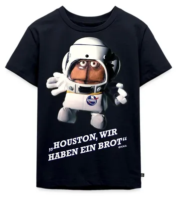 Produktbild von Spreadshirt Bernd Das Brot Houston Wir haben Ein Brot Spruch Kinder Premium T-Shirt, 122/128 (6 Jahre), Navy