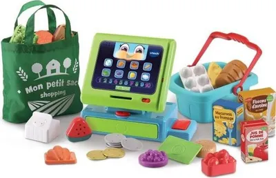 Zdjęcie produktu dla Kasa Fiskalna Interaktywna VTech Maxi Shopping, Zabawka Edukacyjna, Zabawka Imitacyjna, 24 miesiące - 5 lat