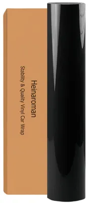 Produktbild von Autofolie Schwarz Glänzend 30.5 x 152cm Kratzfest Air Release Vinyl