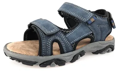 Image de Jane Klain - Chaussures pour enfants - Sandales pour garçons - Bleues - Décontractées