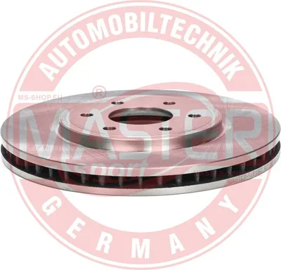 Produktbild von MS 24012802411-PCS-MS Bremsscheibe (1x Stück) Vorderachse für NISSAN NP300 PICKUP (D22)