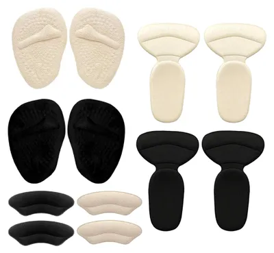 Produktbild von 6 Paar Fersenpolster und Fusspolster für Schuhe