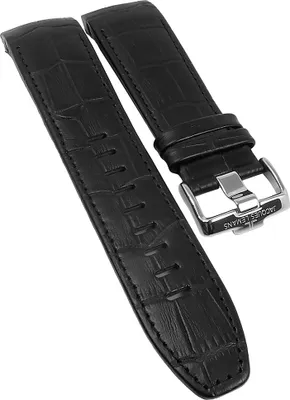 Produktbild von Jacques Lemans Liverpool | Uhrenarmband Leder schwarz | 1-1634