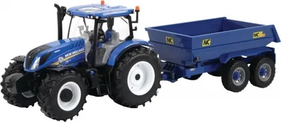 Produktbild von Britains New Holland T6 + NC-Anhänger 1:32