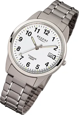 Produktbild von Regent Titan Herrenarmbanduhr F-432