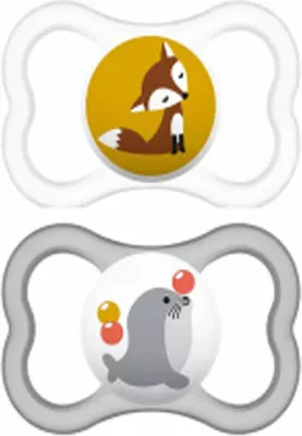 Produktbild von MAM Pacifier Air Silicone + 16m Unisexo 2un