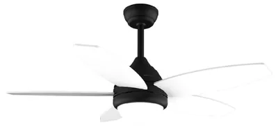 Produktbild von Cecotec EnergySilence Aero 4200, Haushalts-Lamellenlüfter, Schwarz, Weiß, Zimmerdecke, 25 m², 106,7 cm, Fernbedienung
