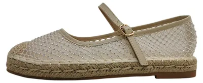 Produktbild von Meyla Esmula Damenschuhe Halbschuhe Slipper Ballerina Beige Freizeit, Schuhgröße:38 EU