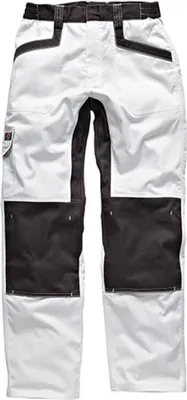 Produktbild von Dickies IN1001 | Industry IN260 Bundhose - IN1001 - Malerhose - Farbe: White/Grey (Solid) - Größe: 102