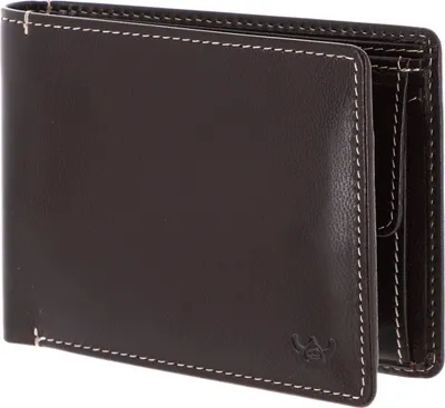 Zdjęcie produktu dla Portfel Golden Head Bari RFID Protect ciemnobrązowy czekoladowy