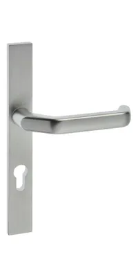 Zdjęcie produktu dla zestaw drzwi profilowych edi PAN 1200/9203 Alu.F1 PZ f.TS 68-75mm - 2320/9203/01