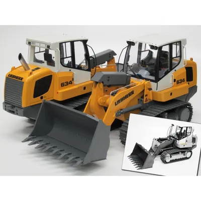 Produktbild von 1:14 RC Laderaupe Bausatz Liebherr LR634 mit Metallteilen