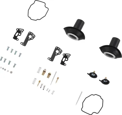 Immagine prodotto di Kit di riparazione carburatore, kit di conversione metallo-gomma, ricambio per Virago XV535 1990-2001