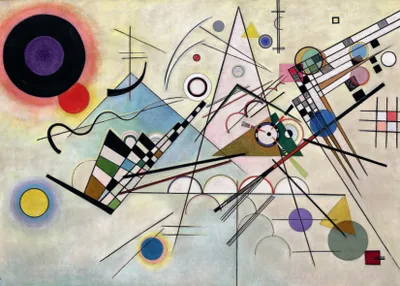 Produktbild von D-Toys Puzzle Kandinsky Kunst 1000 Teile Jigsaw Puzzle
