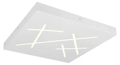Immagine prodotto di Trio 630810131 Snip Lampada da soffitto a LED 24W dimmerabile Bianco opaco CCT colore della luce regolabile