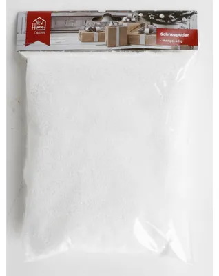 Produktbild von Schneepuder 40g Weihnachten Christmas Schmuck Dekoration Advent Basteln